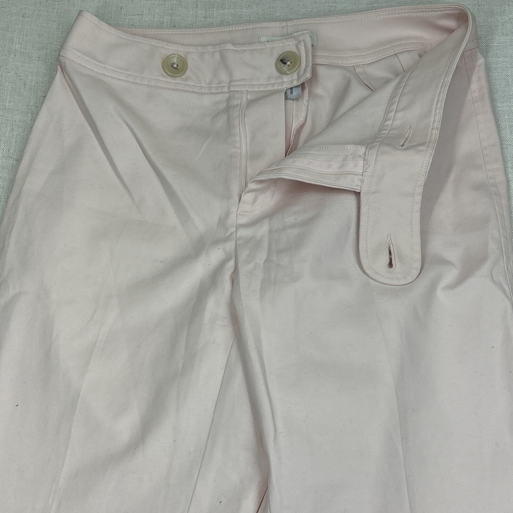 Banana Republic Camden Women's Baby Pink Stretch Slacks Pants Size 6